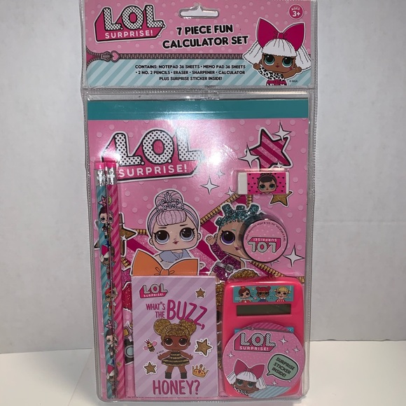 NWT L.O.L Surprise Calculator Set New - Picture 1 of 3